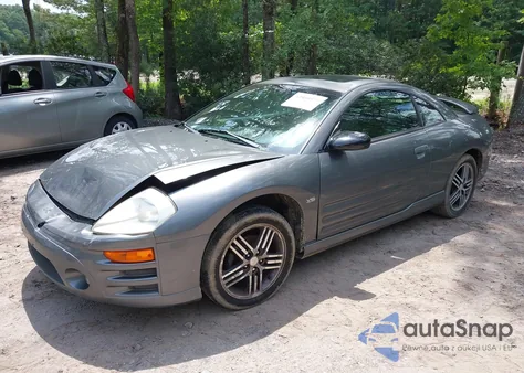 2003 Mitsubishi Eclipse Gts из США, поврежденный, VIN 4A3AC74H53E103634